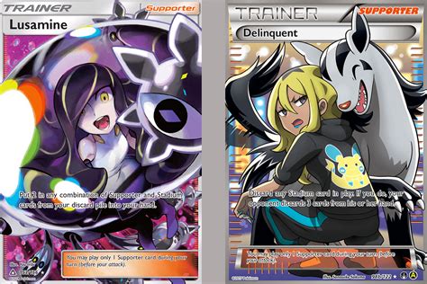 Every banned pokémon card (& why it happened) | screen rant. TCG Emergency Ban! Lusamine and Delinquent! - Pokémon ...