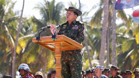 Myanmar Army Chief Honored By Thailand Amid Rohingya Crisis Cgtn