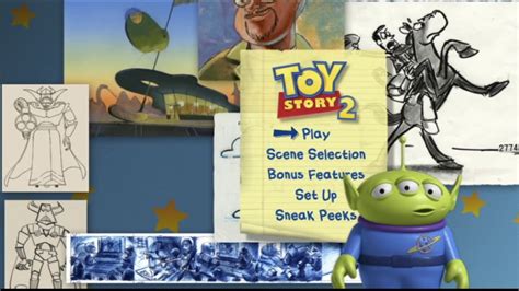 Toy Story 2 2010 Dvd Menu Walkthrough Youtube