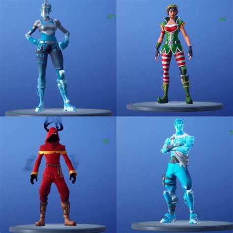 A whole lot of new cosmetic items just got leaked by the dandy fortnite data miners with the holiday skins are always some of the best in the history of fortnite, from classics such as crackshot and codename elf to more recent ones such as. Fortnite Christmas Skins Leaked for Season 7.10 - Elecspo