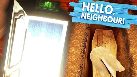 Hello Neighbor Secret Behind The Door Revealed Hello Neighbor