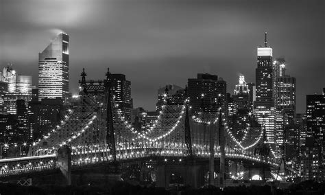 Seattle washington abstract downtown city skyline in circle black isolated on white background illustration. Queensboro Bridge Lights Black and White - New York Urban ...
