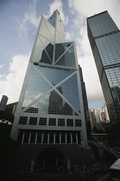 Bank Of China Boc Tower Houses The Headquarters Of The Boc The