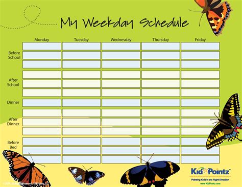 Daily Routine Charts For Kids Collection 25 Pages Personal Hygiene