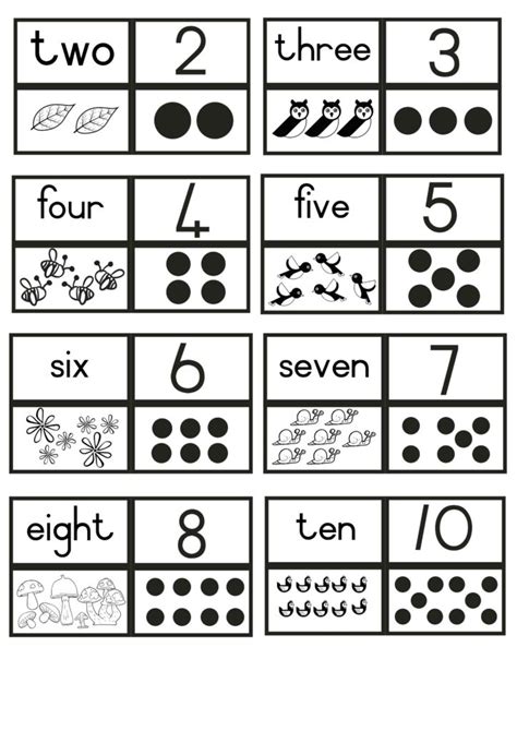 Free Printable Number Flash Cards 1 To 20 Flashcards Free Printable