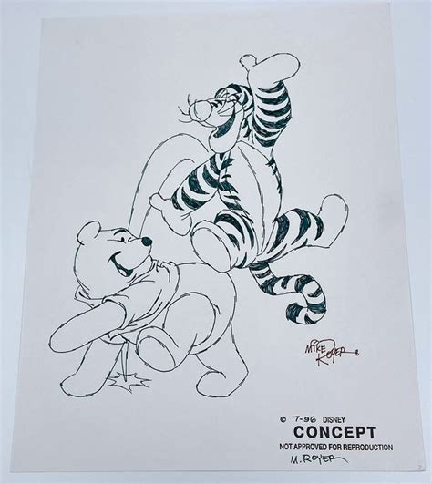 Walt Disney S Winnie The Pooh Tigger Original Concept Catawiki