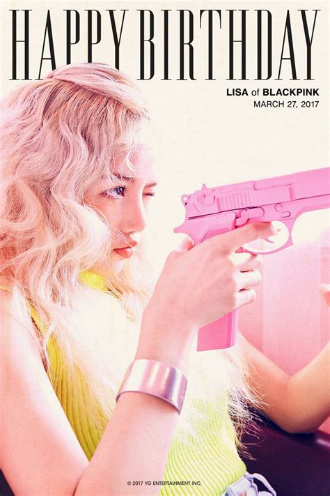 Blackpinks Lisa Celebrates Her 20th Birthday Today Yg Unveiled Lisas