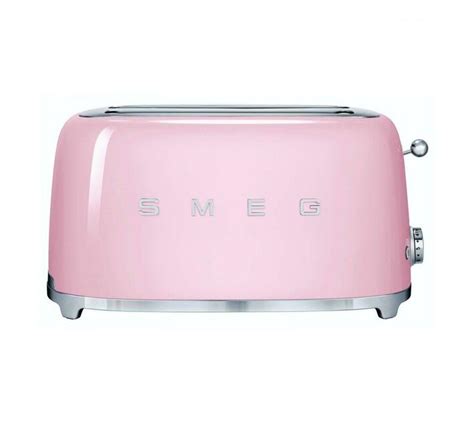 Smeg Slice Toaster Pastel Pink Makro