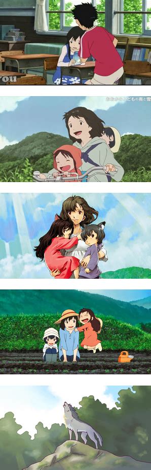 A son and daughter they name ame and yuki who both inherit the ability to transform into. animationfreemovies1 Collections: Wolf Children (2012 ...