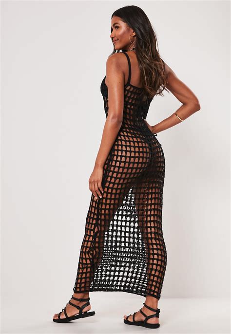 Missguided Black Crochet Maxi Dress Crochet Maxi Dress Maxi Dress Dresses