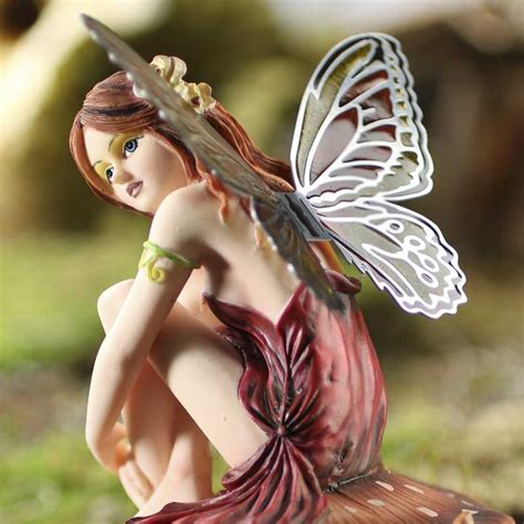 Make your own diy fairy house furniture and accessories with these fun tutorials. Miniature Dalia Butterfly Fairy - Table Decor - Home Decor ...