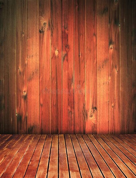Rustic House Interior Brick Wall Wooden Floor Stock Image Image Of