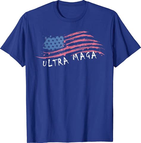 Mega King Usa Flag Proud Ultra Maga Trump 2024 T Shirt