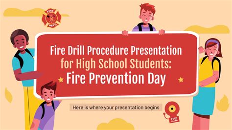 Fire Drill Procedure For High School Fire Prevention Day
