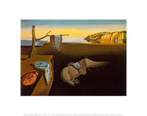 The Persistence Of Memory C1931 Art Print By Salvador Dalí 14 X 11in