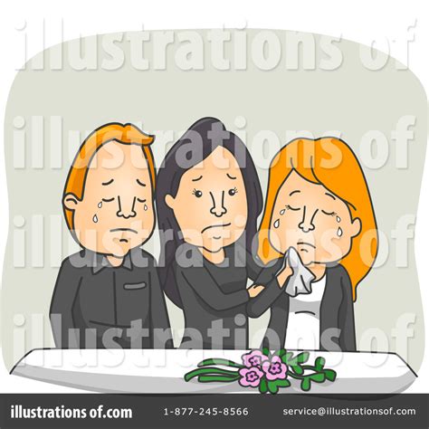 Funeral Clipart 1262615 Illustration By Bnp Design Studio