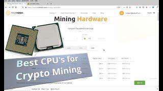 However, crypto mining from home is still an option for other popular cryptocurrencies in 2021. Best Crypto To Mine With Cpu 2021 : Cpu Mining Crypto ...