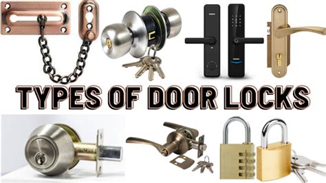 Door Lock Types A Simple Guide For Your Home With Pictures Vlr Eng Br