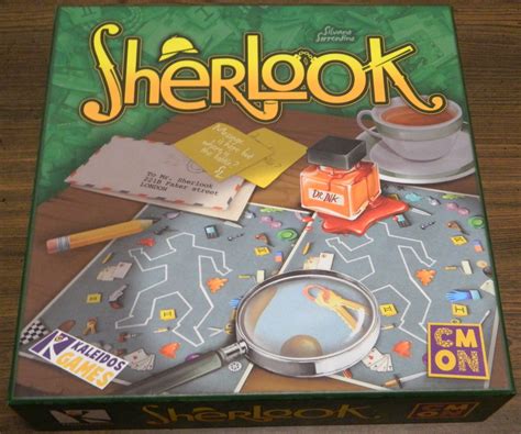 Sherlook Board Game Review And Rules Geeky Hobbies