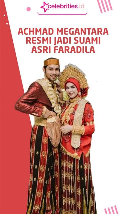 Infografis Achmad Megantara Resmi Jadi Suami Asri Faradila Usung Adat