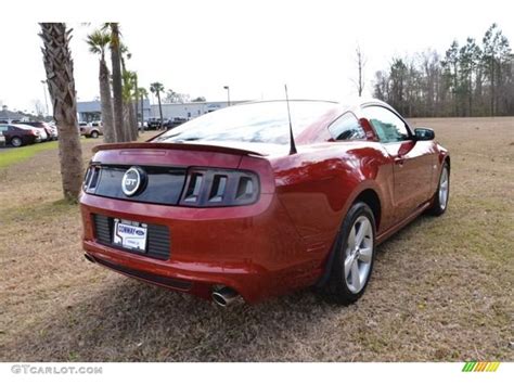 2014 Ruby Red Ford Mustang Gt Premium Coupe 89566994 Photo 5