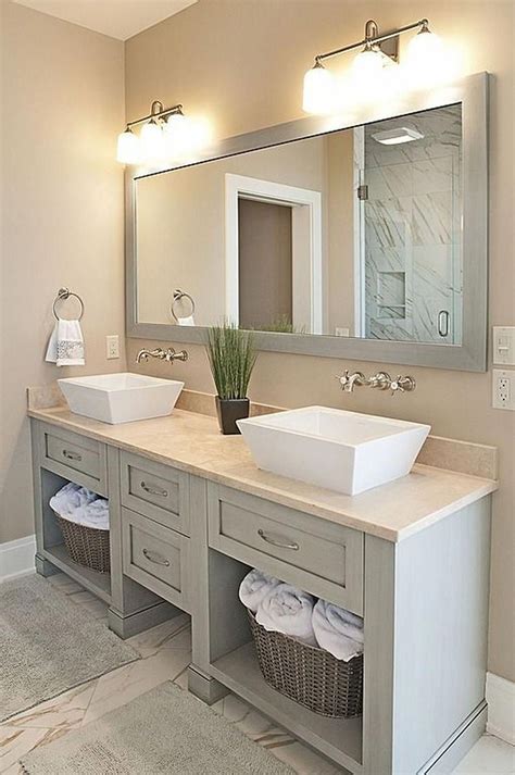 Double vanity ideas for bathrooms that are twice as nice. 20 Framed Bathroom Mirror Ideas for Double Vanity & Single ...