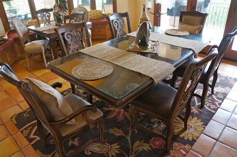 A dining table, seating, and a storage/display. Pine Creek Style: Old World Charm; My Dining Room Table...