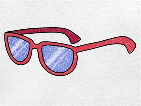 How To Draw Sunglasses Helloartsy