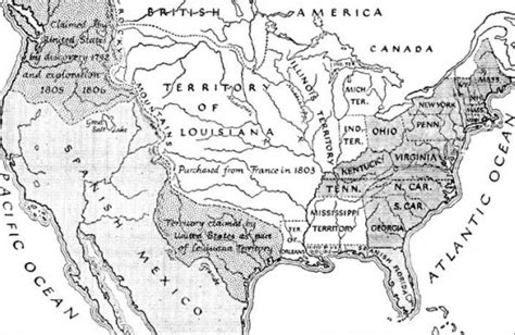 1812 Map Of Usa American