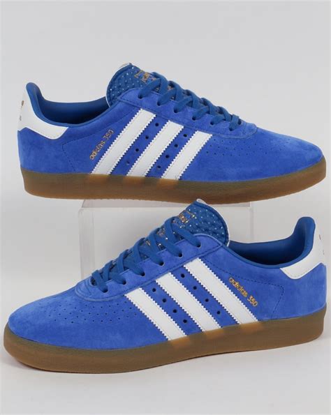 Adidas 350 Trainers Bluewhitegumshoesoriginalsmens