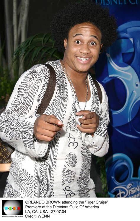 While there's little to no info regarding the life of singer and the celebrity is that he belongs to. Latest Orlando Brown News and Archives | Contactmusic.com