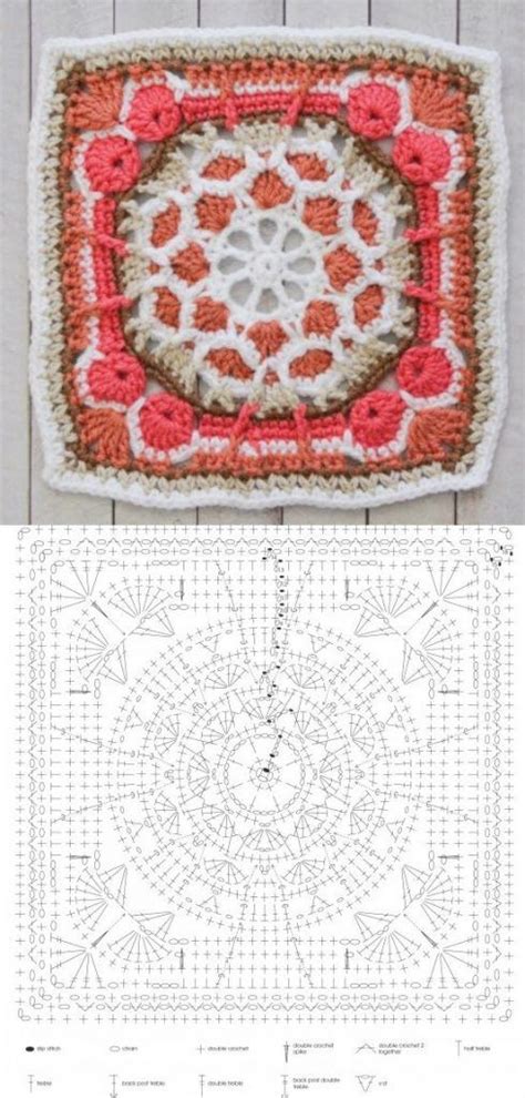 The Ultimate Granny Square Diagrams Collection Met Afbeeldingen