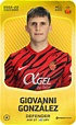 Limited card of Giovanni González - 2022-23 - Sorare