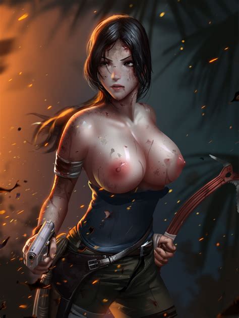 Lara Croft Tomb Raider And More Drawn By Liang Xing Danbooru
