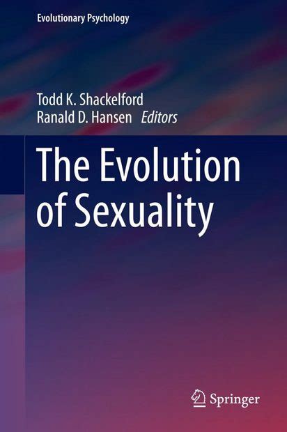 The Evolution Of Sexuality Nhbs Academic And Professional Books