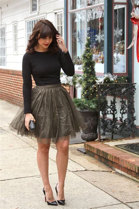 how to wear tulle skirt15 cute outfits with tulle skirts