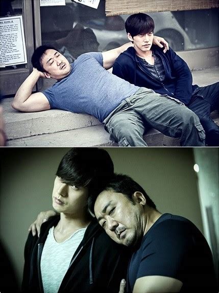 Park Hae Jin And Ma Dong Suk Buddy Up Behind The Scenes Of Bad Guys