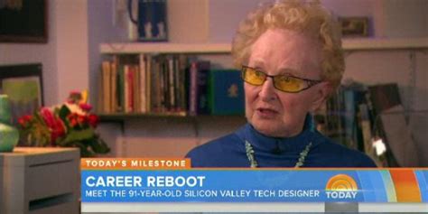 91 Year Old Is Living Her Dream As A Tech Designer At Silicon Valley