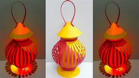 Diy Lantern Made From Paper Diy Room Decorations Idea
