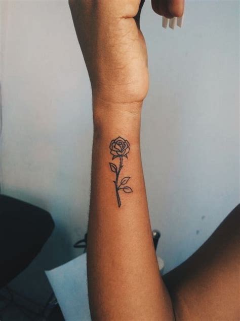Rose Tattoo Rose Tattoos On Wrist Small Wrist Tattoos Meaningful