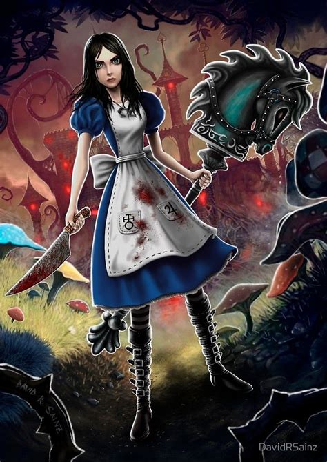Alice Madness Returns By Davidrsainz Redbubble Alice Madness