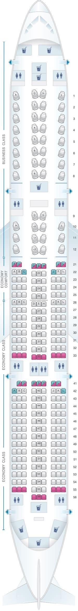 Seat Map Finnair Airbus A350 900 Config1 Airbus Map Best Airplane