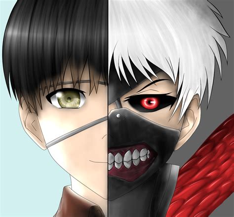 Previously, he was a student who studied japanese literature at kamii university, living a relatively normal life. Kaneki Ken (Tokyo ghoul) by demorite on DeviantArt
