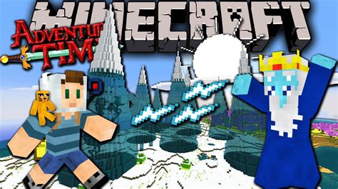 Minecraft Adventure Time Map Quest With Jake In Ooo Ep 3 Ice King S Pad Youtube