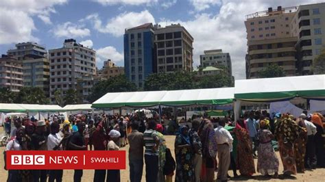 Maelfu Wafika Kufanyiwa Uchunguzi Wa Matibabu Tanzania Bbc News Swahili