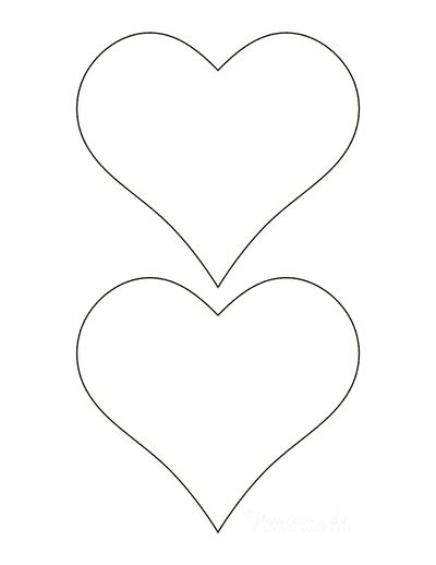 20 Free Printable Heart Templates Patterns And Stencils