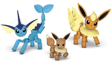Toys And Hobbies Mega Construx Pokemon Every Eevee Evolution 9 To Build