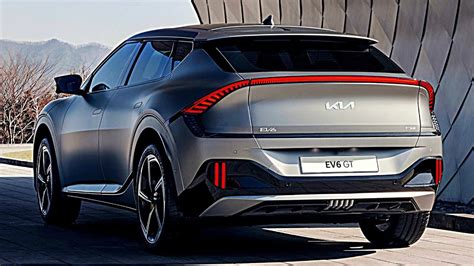 All New 2022 Kia Ev6 Electric Suv Hottest Looking Ev Ever Youtube