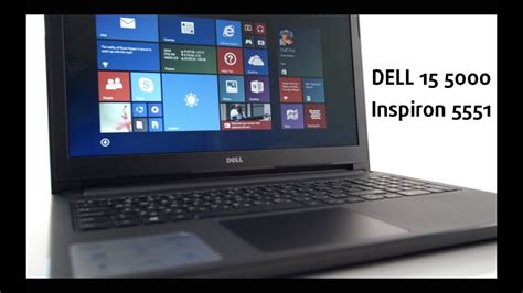 Dell Inspiron 5551 15 5000 Series 2015 Video Review Youtube