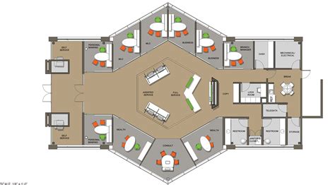 Floor Plan Of A Bank Branch Viewfloor Co